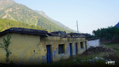 भूकम्पले रुकुम पश्चिममा १४ सय कक्षा कोठामा क्षति 